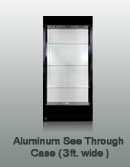 Aluminum See Through Case - 3ft.